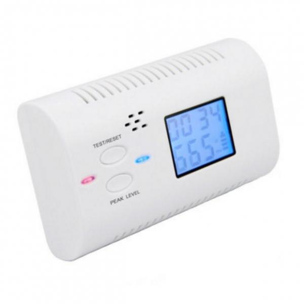 Voice Warning LCD CO Carbon Monoxide Tester Poisoning Sensor Alarm Detector Auto