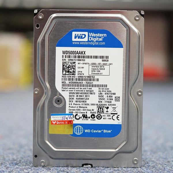 WD PC Desktop 160GB 250GB 320GB 500GB 1TB 2TB 3.5 Internal HDD 7200 SATA Hard Drives Disk Used