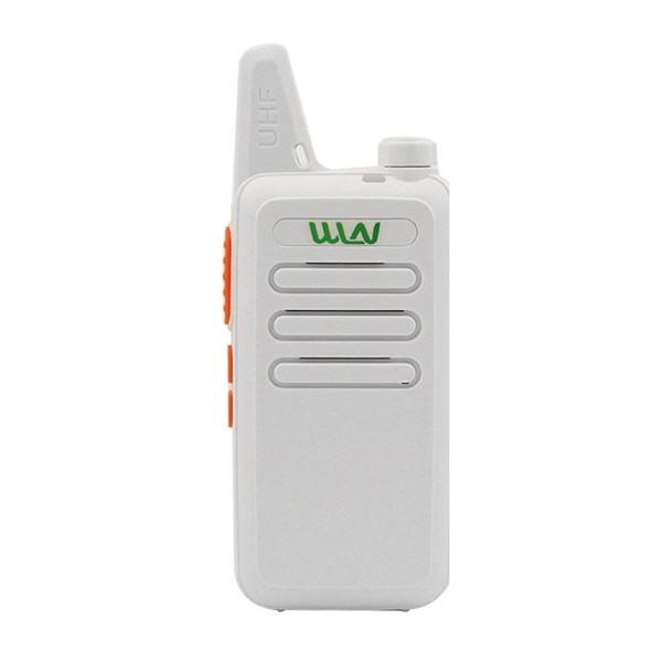 WLN KD-C1 UHF 400-470 MHz Transceiver Two Way  Walkie Talkie - White