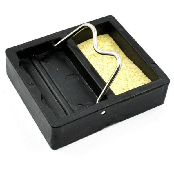 WLXY Professional Portable Mini Solder Iron Holder Stand for Soldering Iron Pen Black - stringsmall