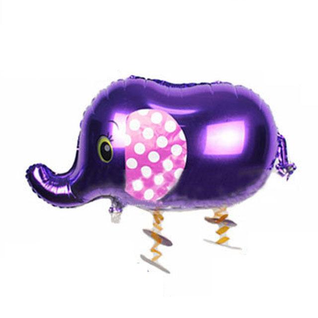Walking Pet Balloon Kids Gifts Party Animal Foil Balloon Elephant Style