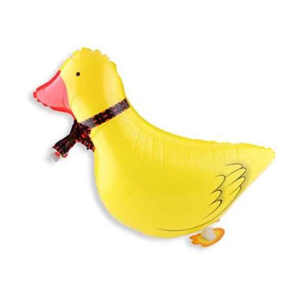Duck Style Walking Balloon Pet Animal Kids Gifts Party Toy Foil Balloon