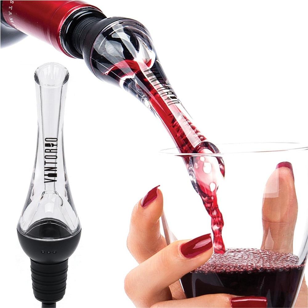 Wine Aerator Pourer Premium Aerating Pourer and Decanter Spout Bar Accessories cocktail Bar Tools Wine Accessories