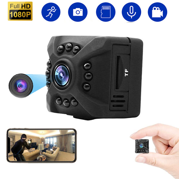 New X5 Mini Night Vision Camera Wireless WiFi IP Camera Monitor Security Cam HD 1080P Home Security P2P Camera
