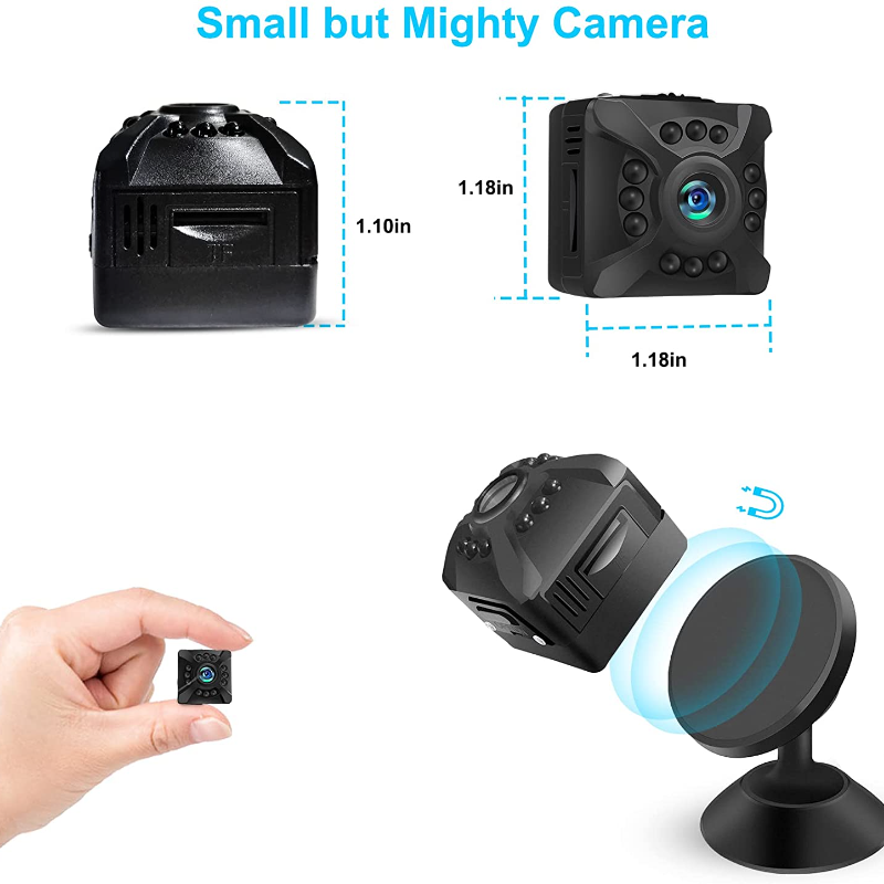 X5 Mini Wifi Camera 1080P HD Night Vision Live Video Home Security Su ...