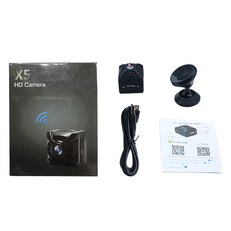 X5 Mini Wifi Camera 1080P HD Night Vision Live Video Home Security Su ...