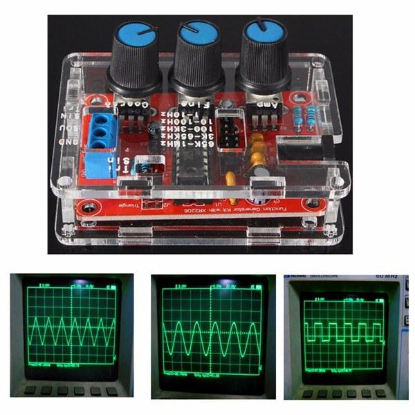 XR2206 Function Signal Generator Uninstalled DIY Kit Output 1HZ-1MHZ