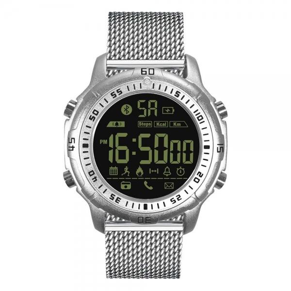 Zeblaze VIBE 2 5ATM Waterproof 540 Days Stand-by Pedometer Sports Smart Watch Silver