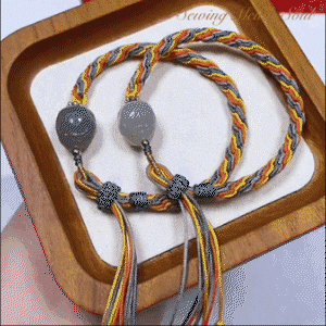 Bracelet Braid Stand DIY Braided Rope Kit WITH 1 Box 25 Colors Braided Rope