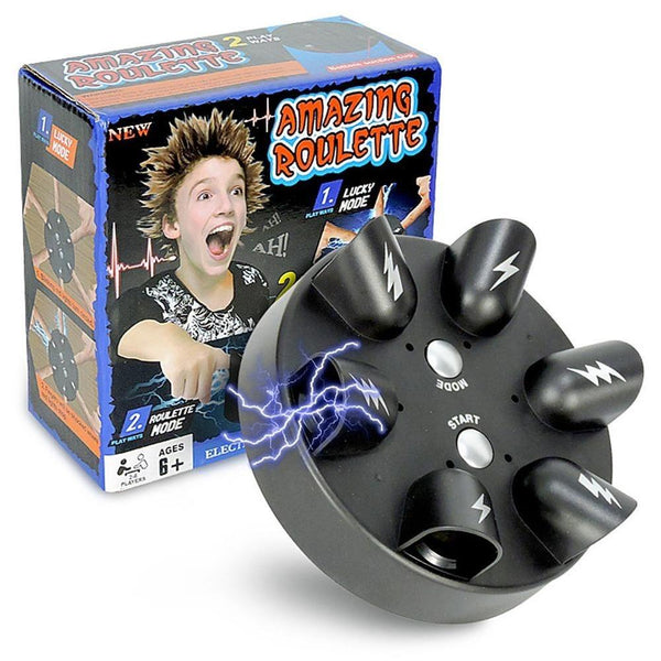 Fashion Children Creative Toy Mini Electric Shock Finger Lucky Shocker Tidy Game Interactive Paryty Toys Children Birthday Gift