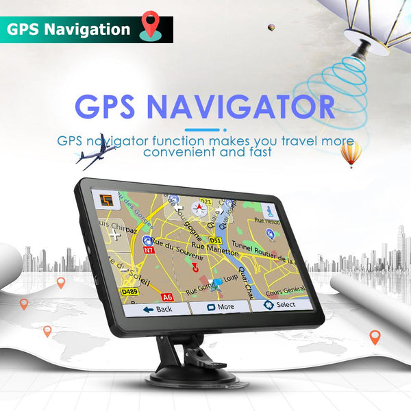 7 inch 800*480 Capacitive Screen 128M 8GB Navigator Windows CE 6.0 MTK Vehicle Car Avin GPS Navigation