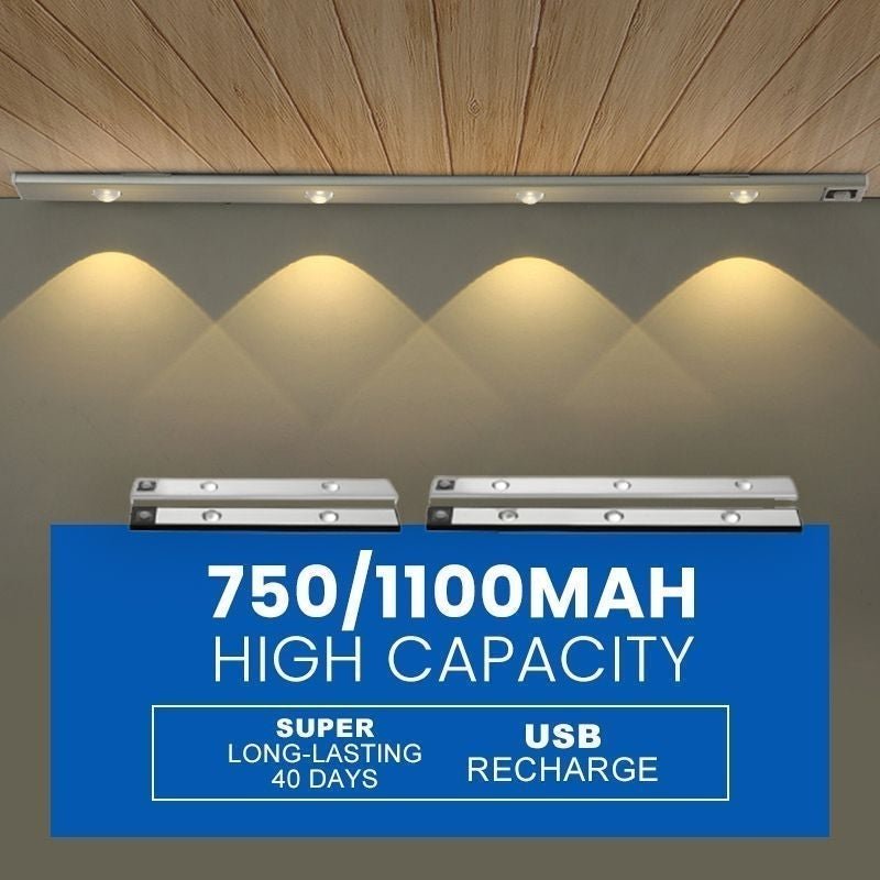 Multipurpose Cat Eye LED Light with Smart Body Sensing (Instant On) Silver