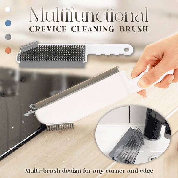 Pool decontamination cleaning brush countertop tile wiper can hang dead corner gap brush Multifunctional Crevice Cleaning Brush