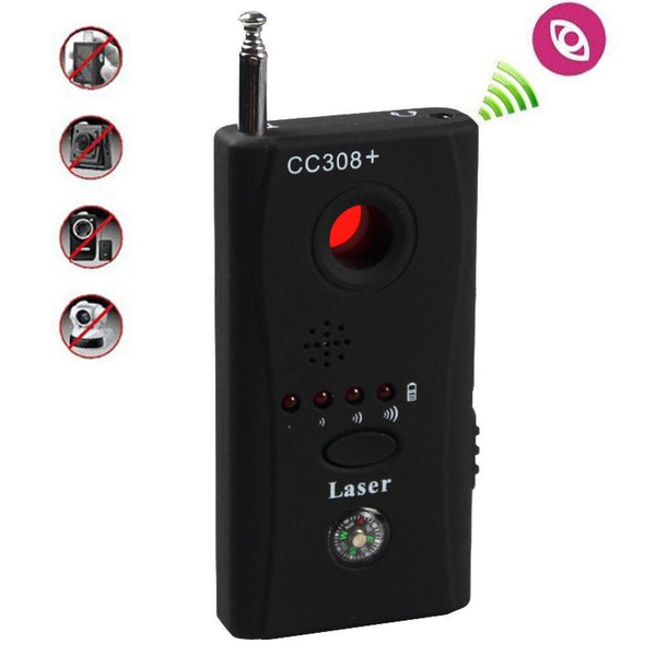 camera hidden Finder Anti Spy Bug Detector CC308 Mini Wireless Signal GSM GPS Device privacy blocker radio scanner rf spyfinder