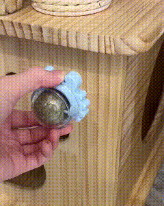 Natural Catnip Rotating Interactive Cat Toys Teeth Cleaning