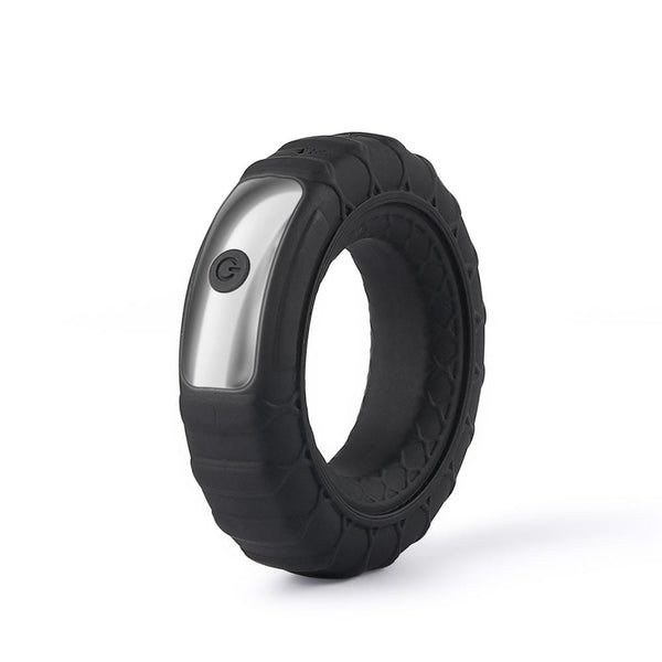 Wheel-Like 10-Frequency Vibration USB Rechargeable Cock Ring