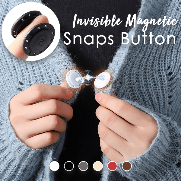 5/10 Pair Invisible Magnetic Snap Fasteners Button Set Handbag Purse Wallet Bags Clothes Sewing Accessories