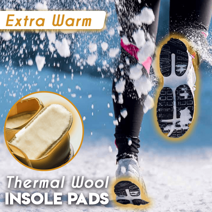 Winter Thermal Wool Insole Pads