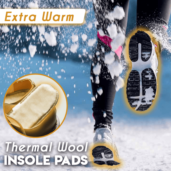 Winter Thermal Wool Insole Pads