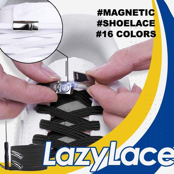 Lazy free laces magnetic buckle shoelaces