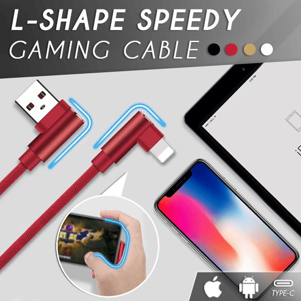 Double Elbow Phone Fast Charge Charging Cable Super Durable charging cable does not break