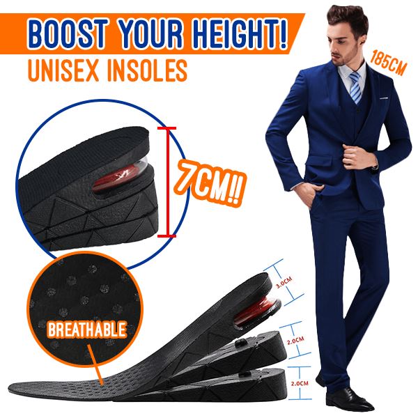 Unisex Height Boost Insoles