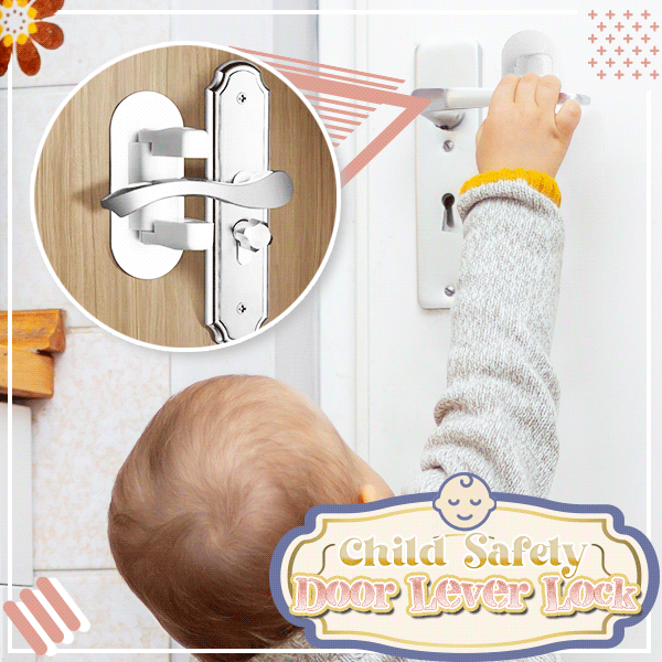 Drill-free Child Safety Door Lever Lock