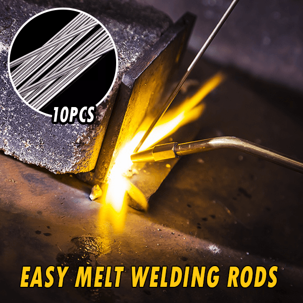 10Pcs/set 30Pcs/set Low Temperature Easy Melt Aluminum Welding Rods Weld Bars Cored Wire