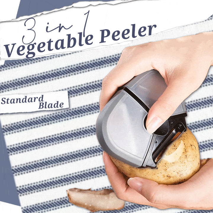 3 in 1 Vegetable Peeler
