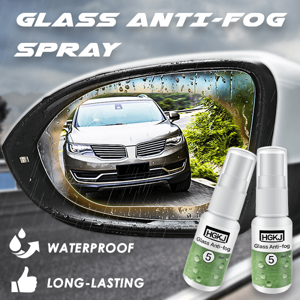 HGKJ-5 Waterproof Rainproof Glass Anti-Fog Spray Hydrophobic Nano Coating Spray For Auto Car Windscreen Glass Mobile Screen