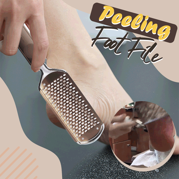Peeling Foot File Exfoliate Easily And Safely Remove Callus