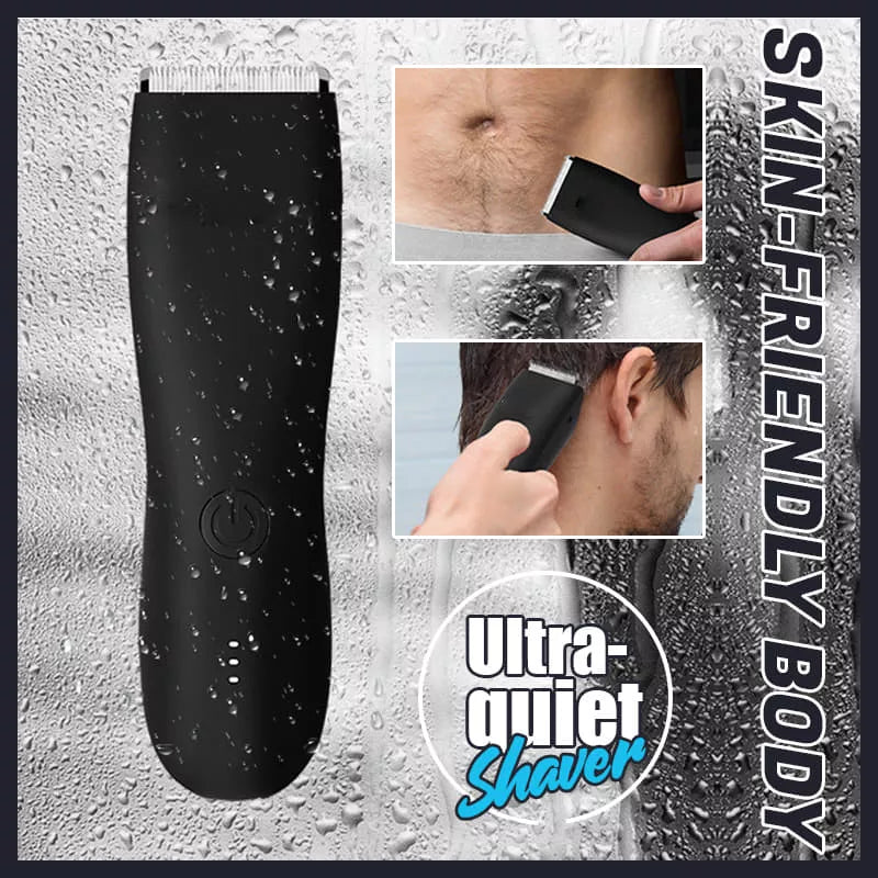 Electric men's and women's private parts pubic hair armpit hair chest hair epilator body shaver ultra-quiet waterproof