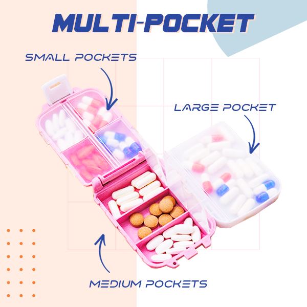 Triple Tier Mini Pill Box
