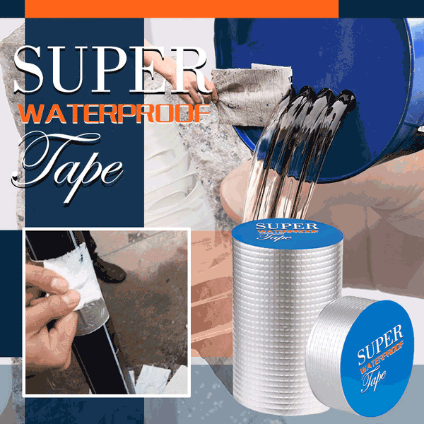 Super Waterproof Tape Repair Leaks In Pipes Roofs Pools Fuel Tanks Etc