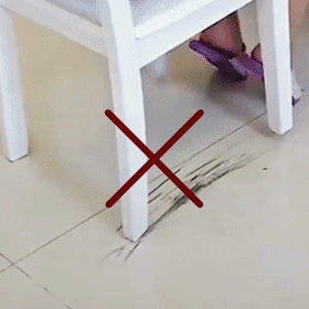 Chair table sofa bed protection mat floor anti-scratch muffler wear pad