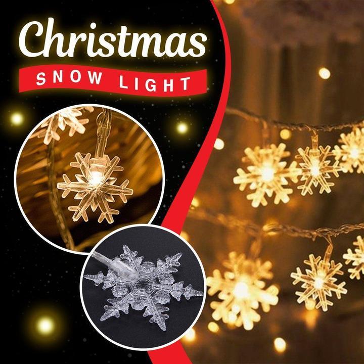 6meters 40 LED Christmas Snow Light
