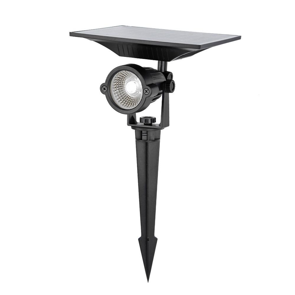 Waterproof Pathway Bulb Spotlight 5W 10W Solar Lawn Light Outdoor LED Spike Lamp LED Spot Light Garden Path Landscape Lights