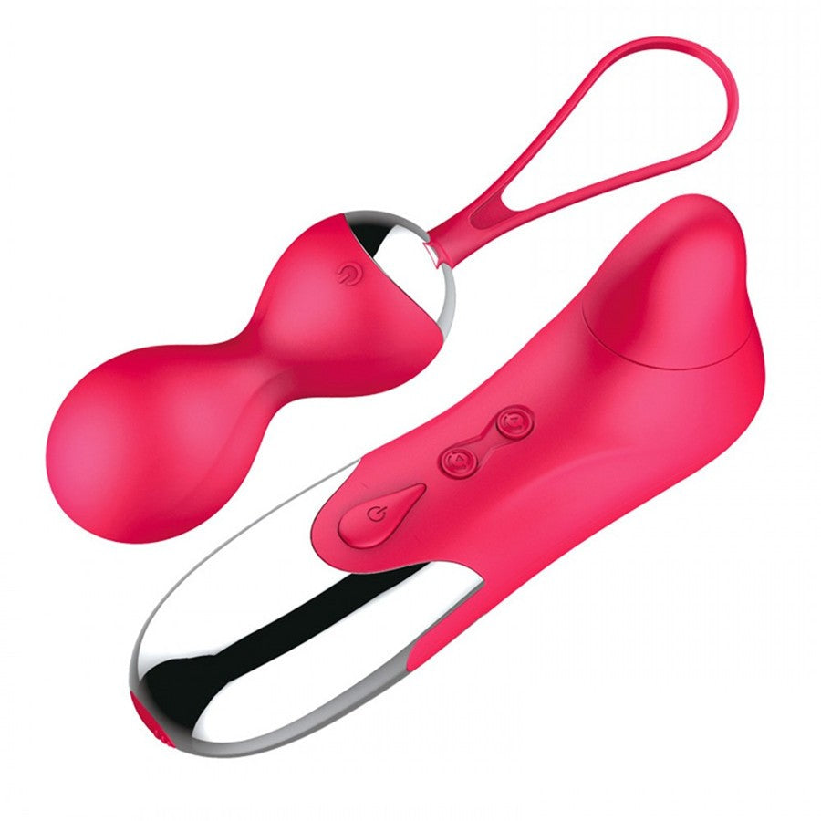 EASY.LOVE L Silicone Rechargeable Wireless Remote Control Vibrator Sex Toys for Women