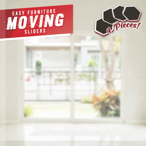 Easy Furniture Moving Sliders (4 PCS)