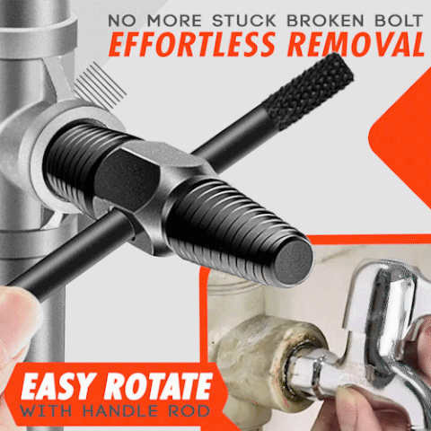 Pipe Fragment Extraction Tool 6 Points and 4 Points Dual Use