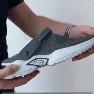 Men Home Outdoor Hollow-out Sandals Helps Relieve Foot Knee and Heel Pain