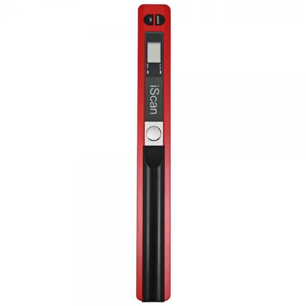 iScan Mini Scanner 900DPI Wireless HD Document Hand Scanner Red