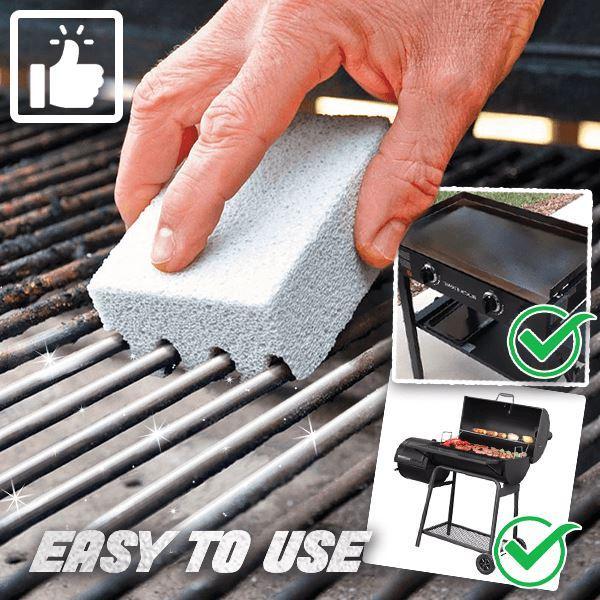 1Pcs BBQ Grill Cleaning Brick Block Barbecue Cleaning Stone BBQ Racks Stains Grease Cleaner BBQ Tools Kitchen Decorate Gadgets