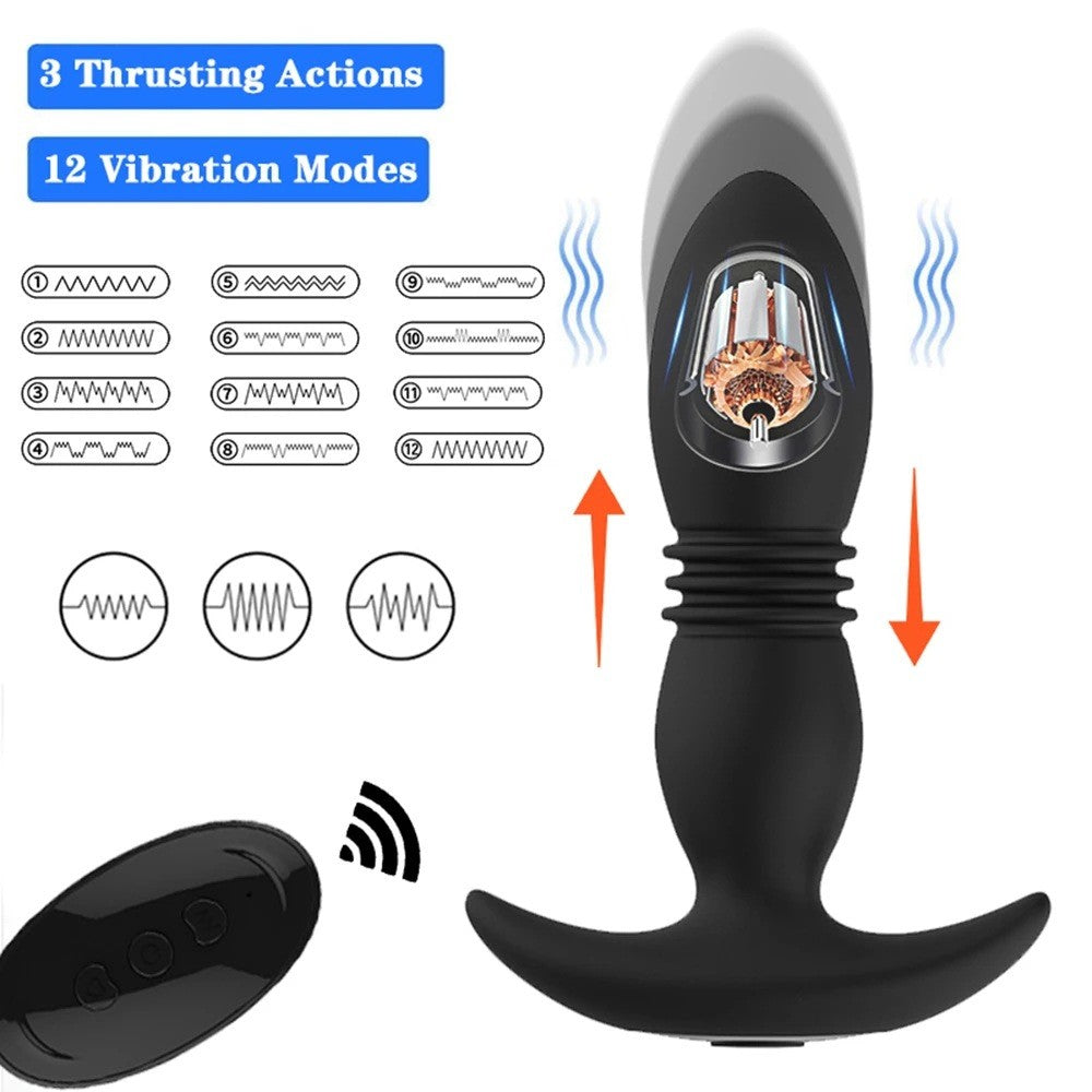 Wearable Male and Female Retractable Vibration Tool