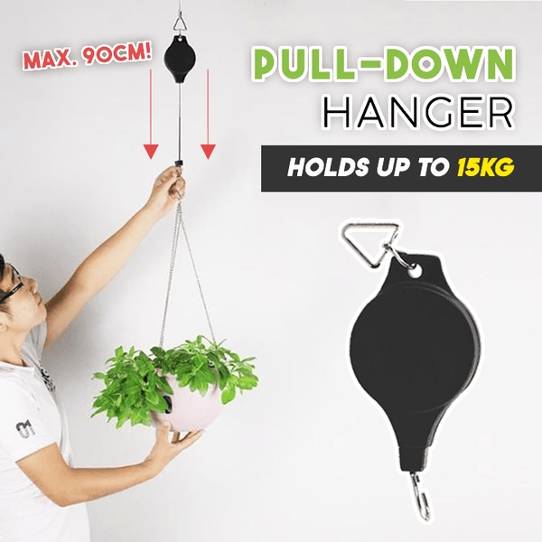 Pull-Down Hanger Retractable Plant Pulley