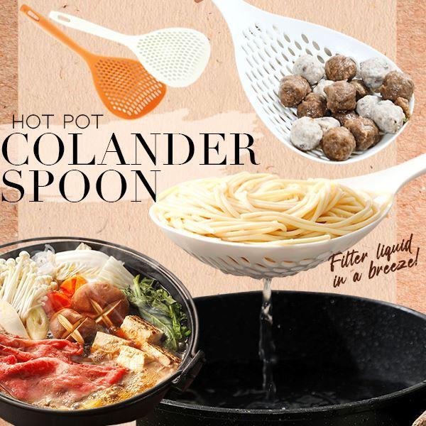 Hot Pot Colander Spoon Household Kitchen Tool Noodle Blanching Sieve