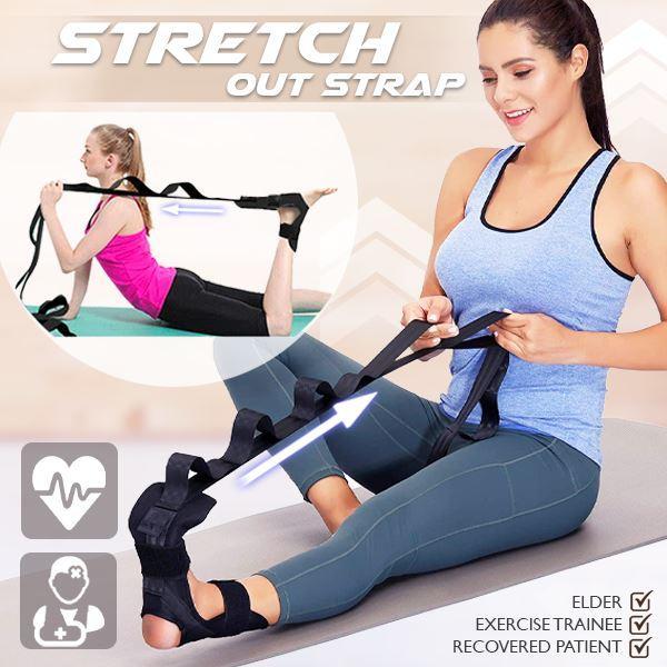 Yoga Flexibility Stretching Leg Stretcher Strap for Ballet Cheer Dance Gymnastics Trainer Yoga Flexibility Leg Stretch Belt