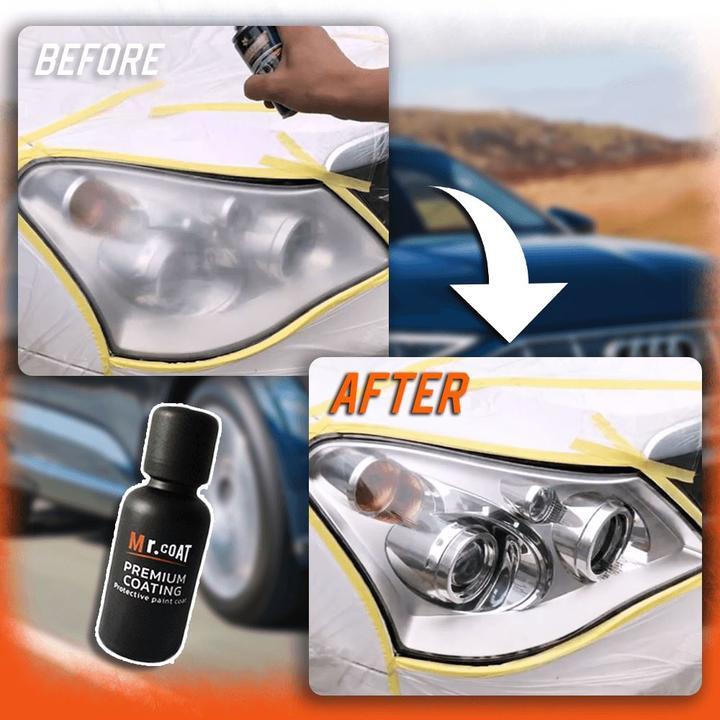 Car Headlight Stain Removal Spray Headlight Restoration Kit