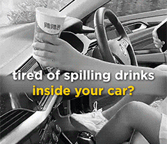 Adjustable Car Vent Cup Holder