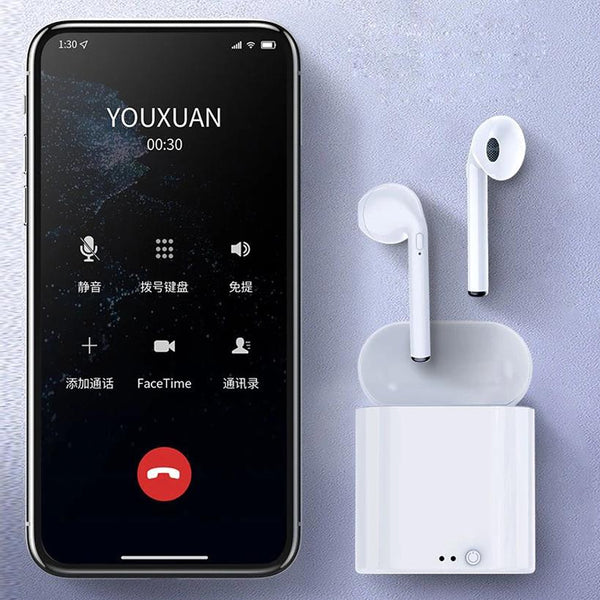 True Wireless Bluetooth Sports Headset for Android iPhone Universal Mini Hanging Ear